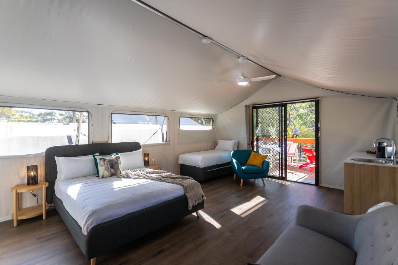 Port Stephens Koala Sanctuary Hotell One Mile Exteriör bild