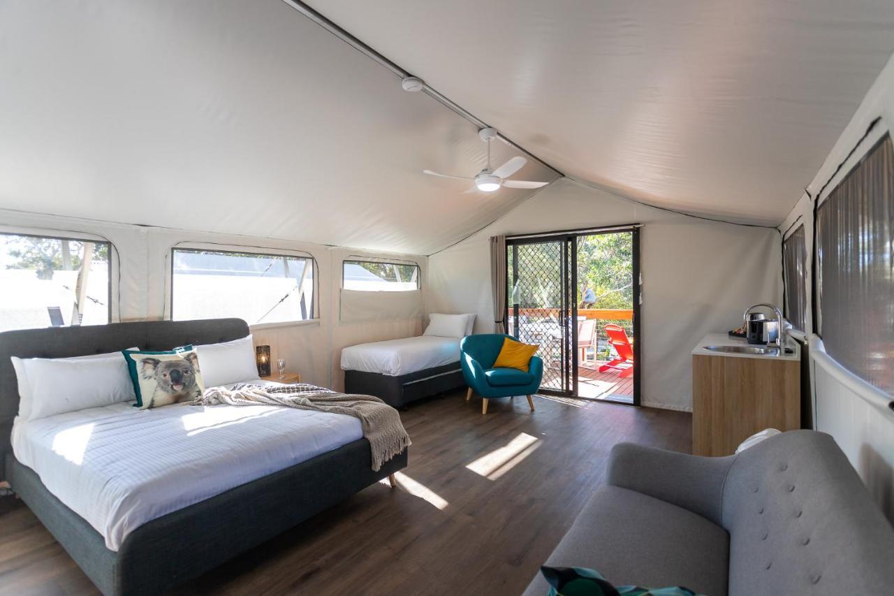 Port Stephens Koala Sanctuary Hotell One Mile Exteriör bild