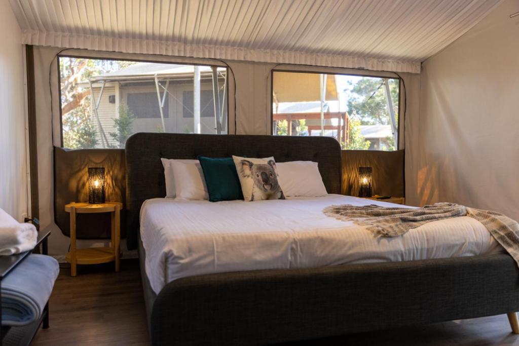Port Stephens Koala Sanctuary Hotell One Mile Exteriör bild